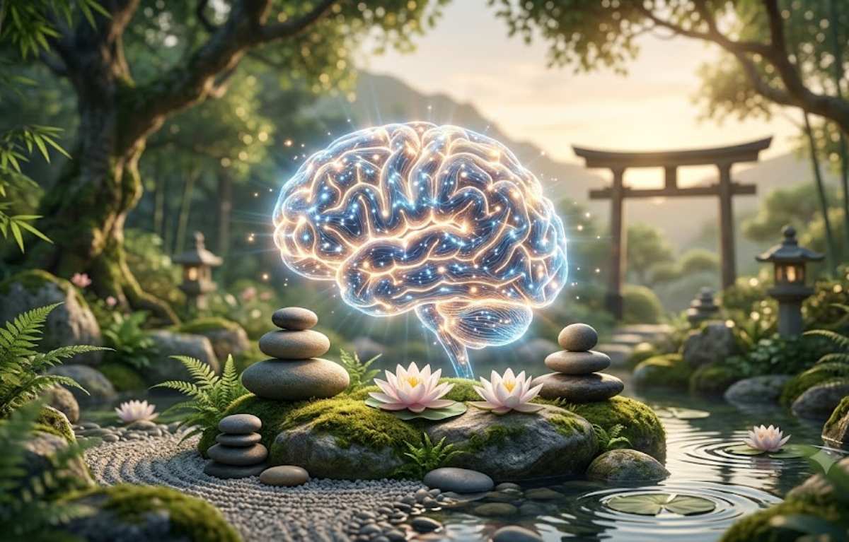 Ilustrasi meditasi